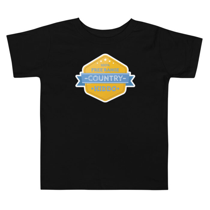 Free Range Country Kiddo - Toddler T-Shirt - Image 2