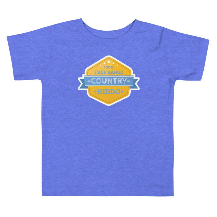 Free Range Country Kiddo - Toddler T-Shirt - Image 3