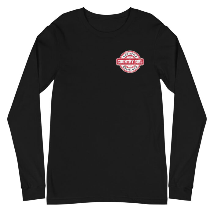 Certified Country Girl - Long Sleeve Tee - Image 3