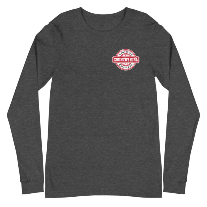 Certified Country Girl - Long Sleeve Tee - Image 6