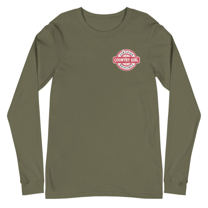 Certified Country Girl - Long Sleeve Tee - Image 7