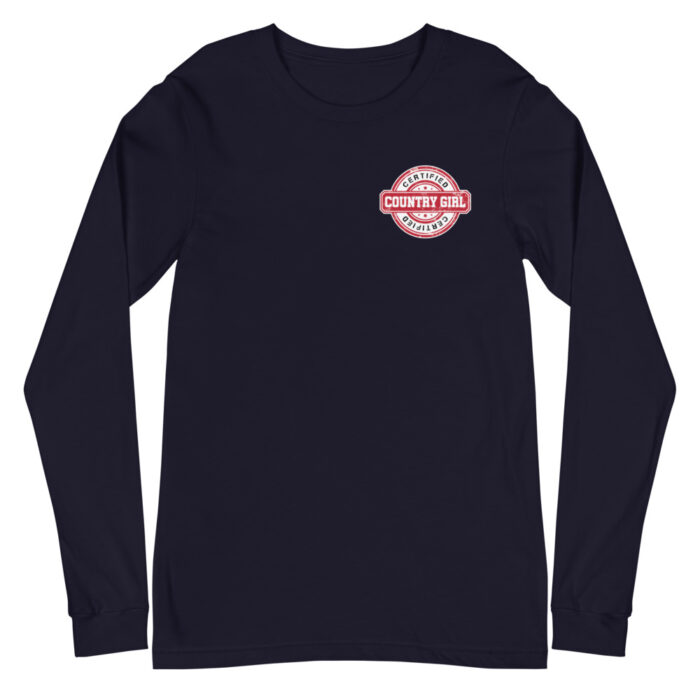 Certified Country Girl - Long Sleeve Tee - Image 2