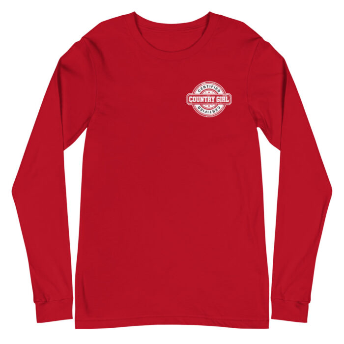 Certified Country Girl - Long Sleeve Tee - Image 5