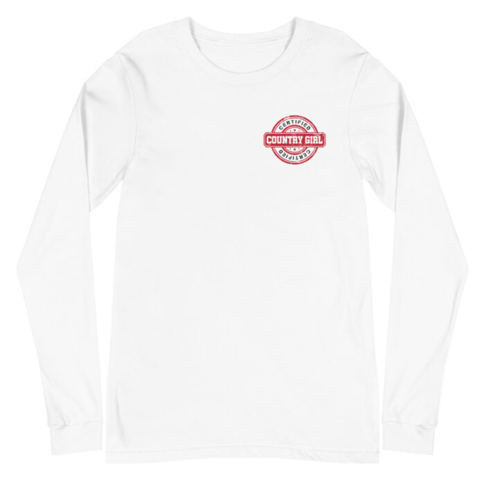 Certified Country Girl - Long Sleeve Tee - Image 9