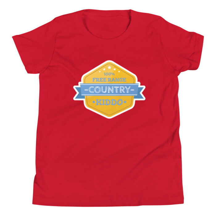 Free Range Country Kiddo - Kids T-Shirt - Image 4