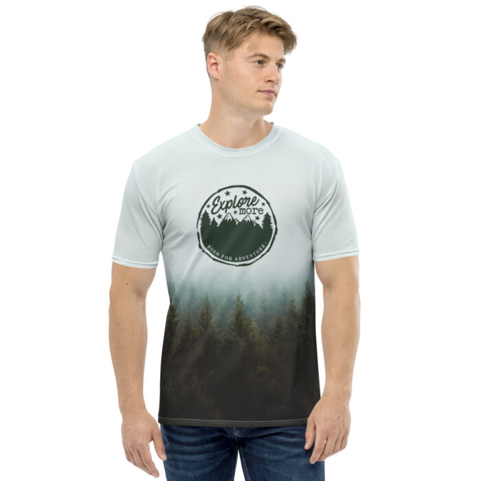 Explore More – Men’s All Over Print T-Shirt