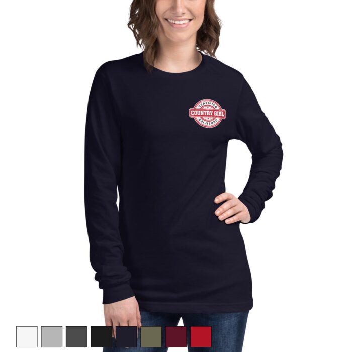 Certified Country Girl - Long Sleeve Tee