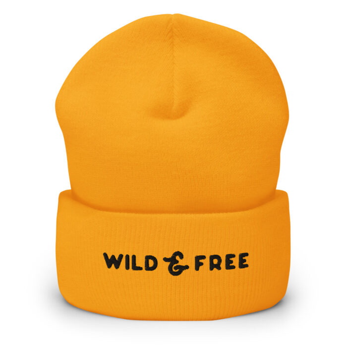 Wild & Free - Cuffed Beanie - Image 6