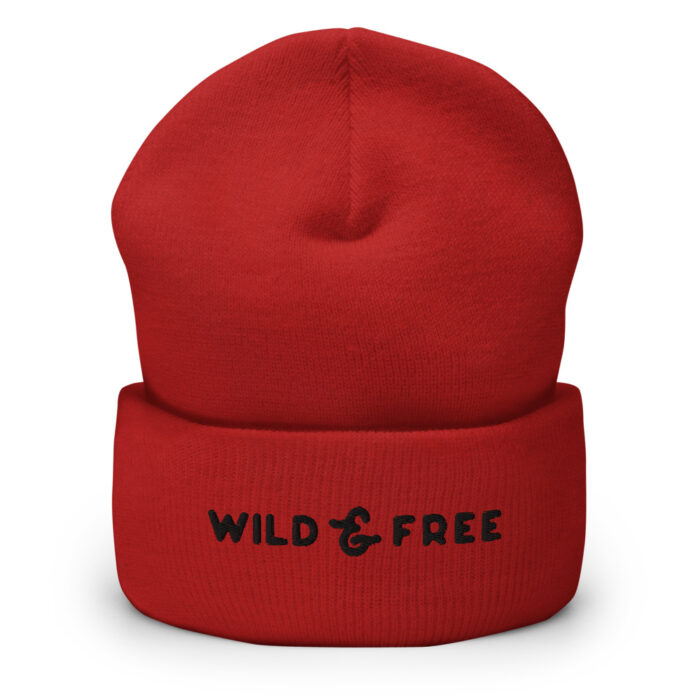 Wild & Free - Cuffed Beanie - Image 5