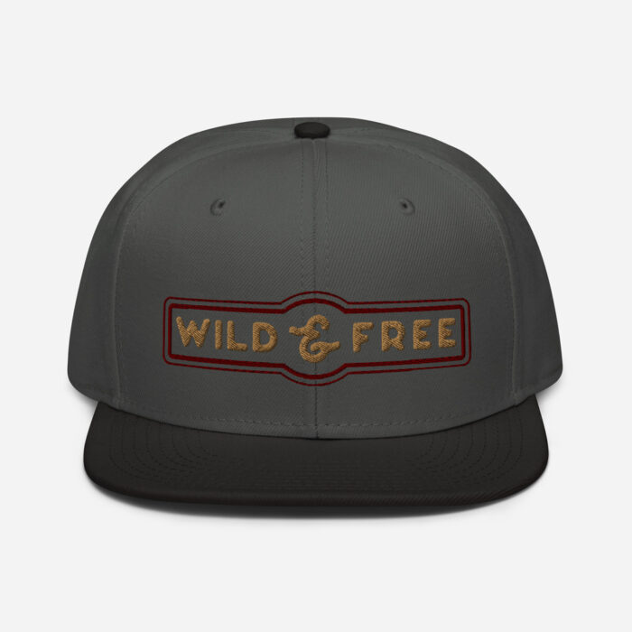 Wild & Free – Snapback Hat - Image 6