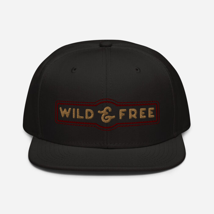 Wild & Free – Snapback Hat - Image 4