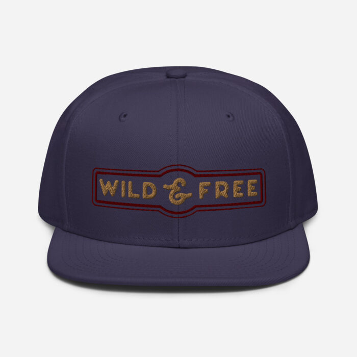 Wild & Free – Snapback Hat - Image 5