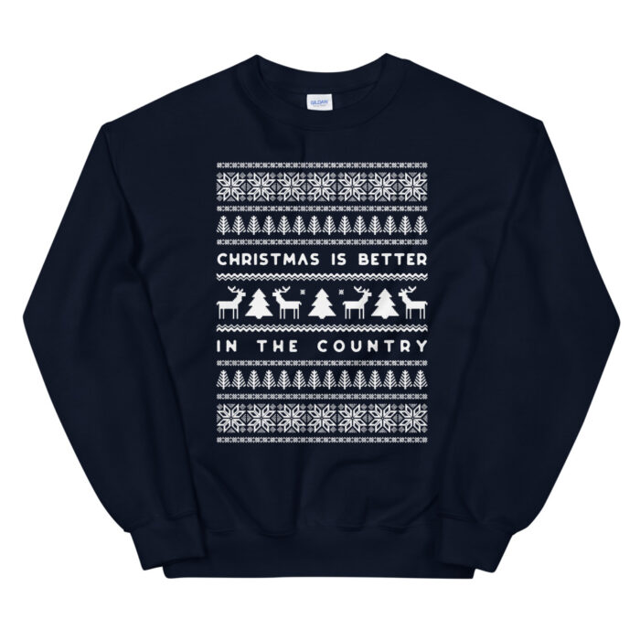 Ugly Country Christmas Sweater – Unisex Fit - Image 4