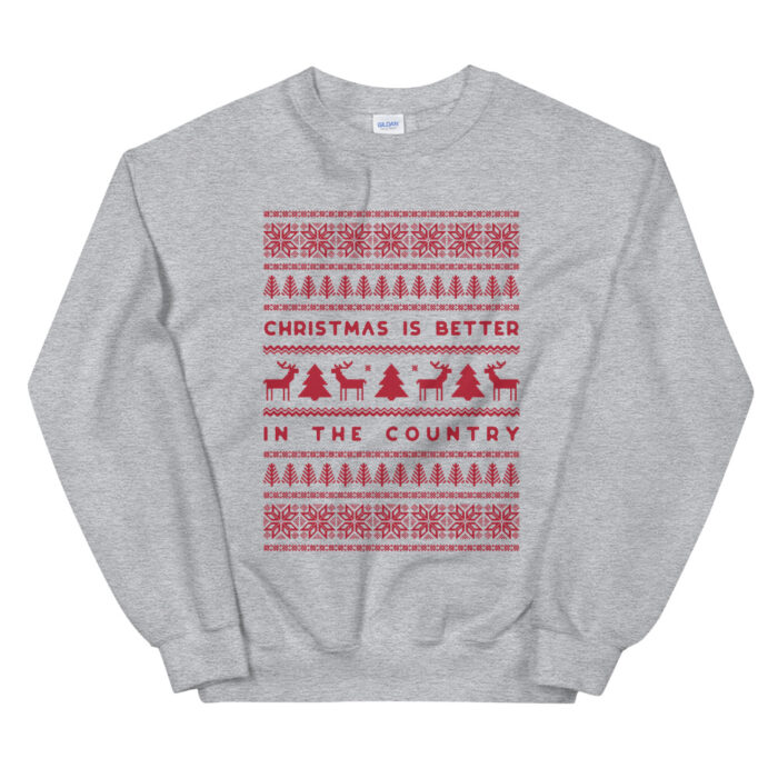 Ugly Country Christmas Sweater – Unisex Fit - Image 6