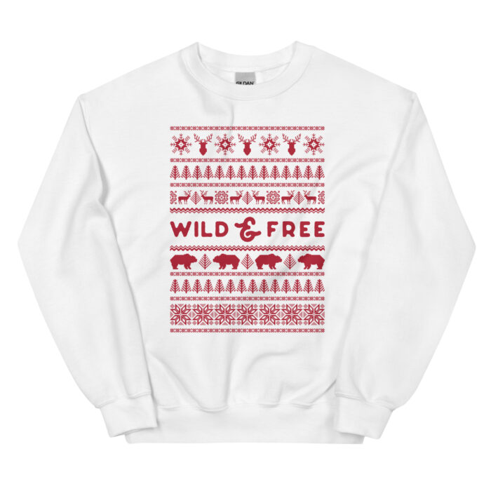 Ugly Wild & Free Sweater – Unisex Fit - Image 4