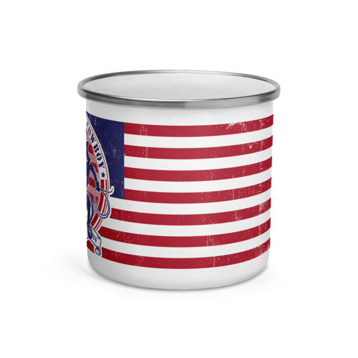 Spirit of the Cowboy – Enamel Mug - Image 3