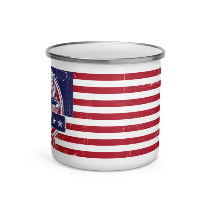 The Great American Rodeo – Enamel Mug - Image 3