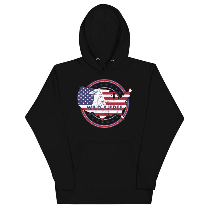 Land of the Free - Unisex Hoodie - Image 5