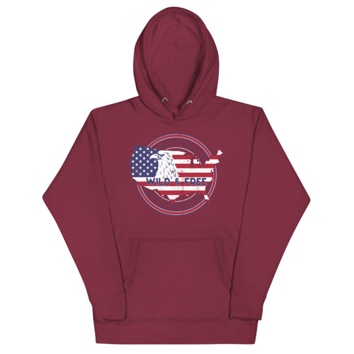 Land of the Free - Unisex Hoodie - Image 6