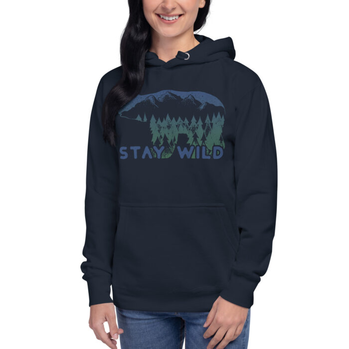 Stay Wild - Unisex Hoodie - Image 2