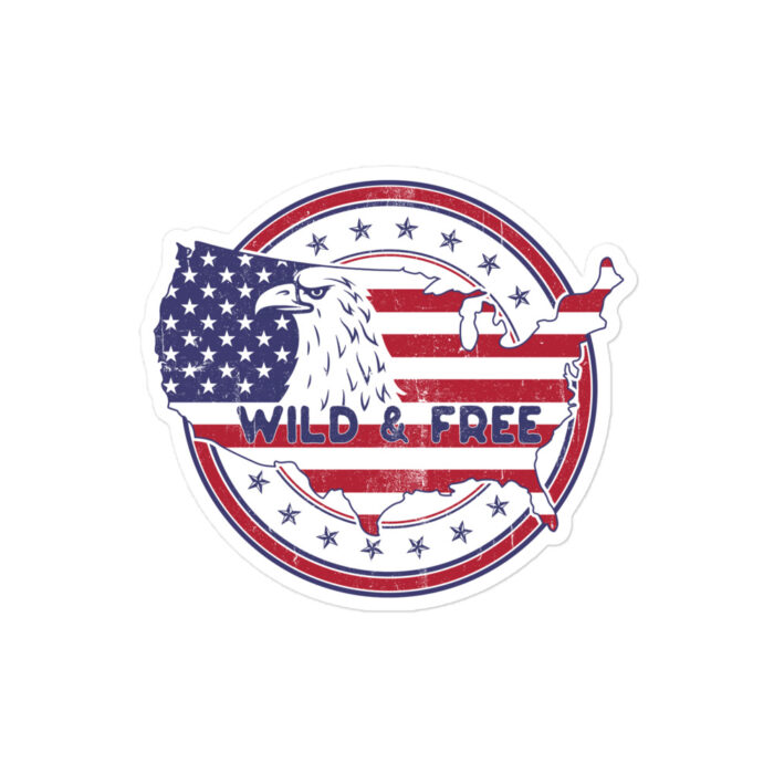 Land of the Free – Bubble-Free Stickers