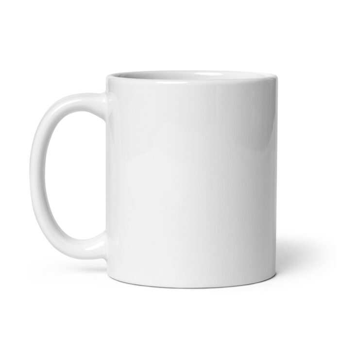 white glossy mug white 11oz handle on left 649fe38144a40