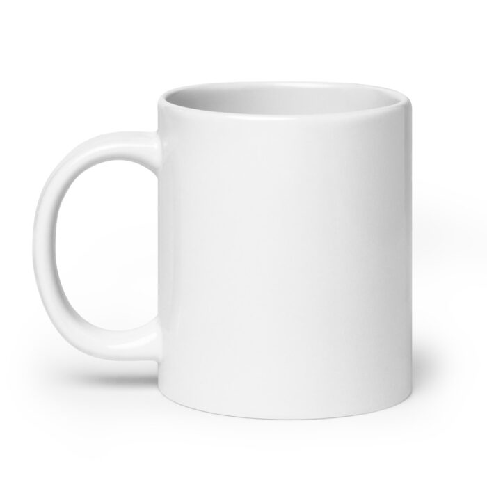 white glossy mug white 20oz handle on left 64f2f60e34bfa