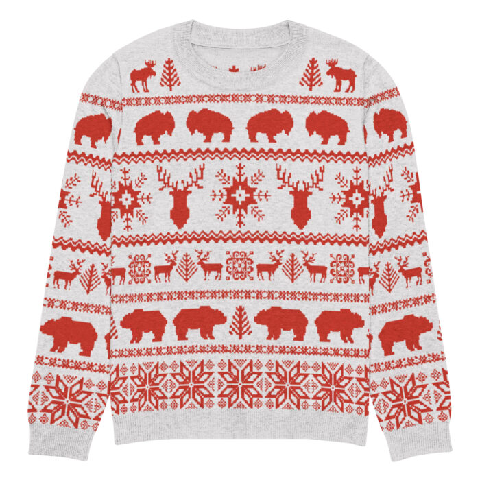 Knitted Ugly Christmas Sweater - Reverse Classic